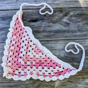 Strawberry Shortcake Crochet Bandana